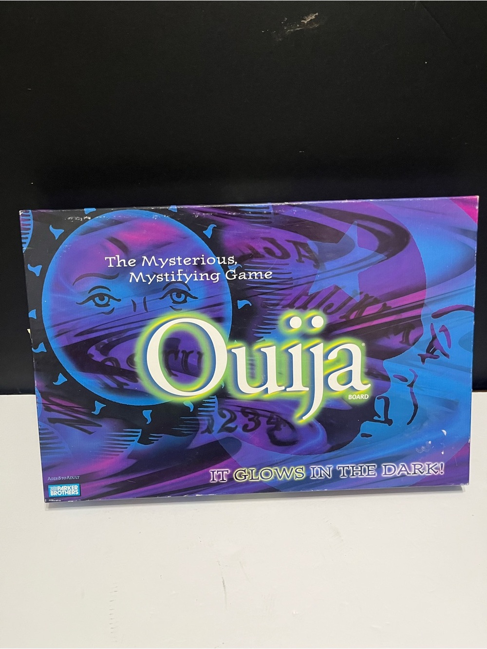 Hasbro Ouija Glow-In-The-Dark Kids Game - Blue/Purple